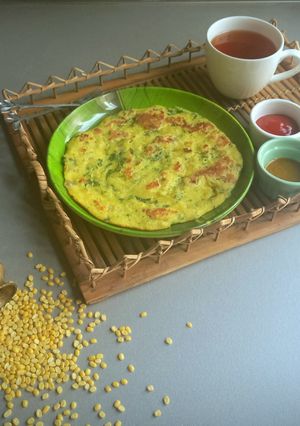 A picture of Moong Dal Dosa.