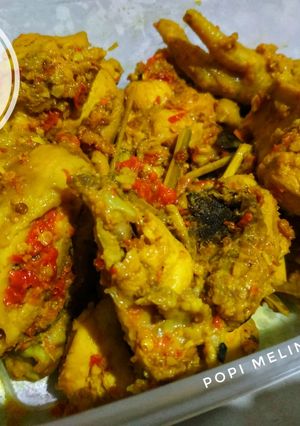 Foto resep Ayam ungkep pedas poll