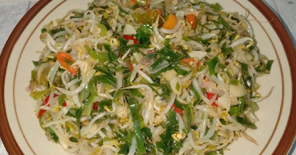 Resep Tumis Tauge Dan Daun Kencur Oleh Ridha Deayu Cookpad