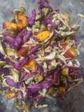 Ensalada de Repollo y Durazno