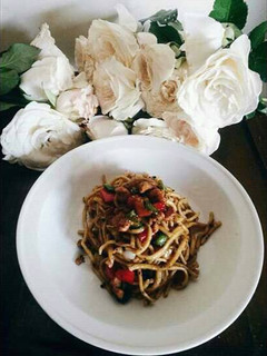 Foto resep Mie Goreng Lada Hitam