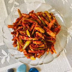 A picture of Instant aachari tindola.