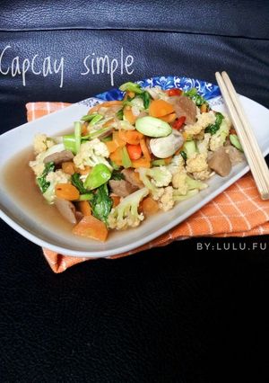 Foto resep Capcay simple