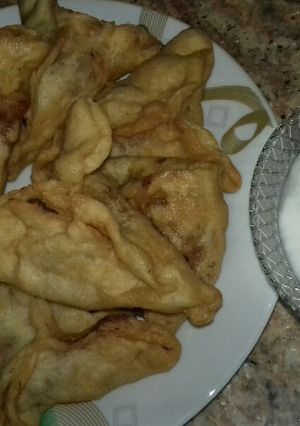 صورة لوصفة فطاير مقلية