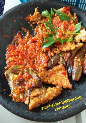 Foto resep Sambel Tempe&terong kemangi