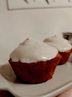 Una foto de Frosting de queso (yo lo uso para el carrot cake y queda genial)
