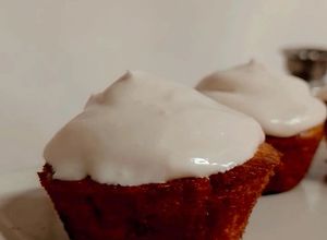 Una foto de Frosting de queso (yo lo uso para el carrot cake y queda genial)
