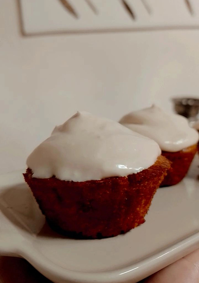 Una foto de Frosting de queso (yo lo uso para el carrot cake y queda genial)