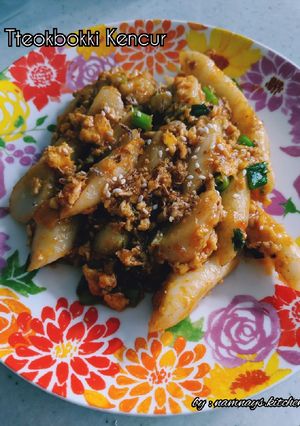 Foto resep Tteokbokki Kencur (Kue Beras Korea)