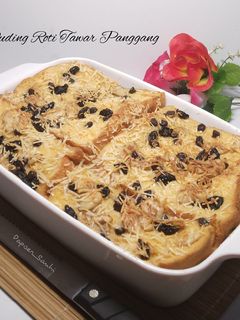 Foto resep Puding Roti tawar Panggang