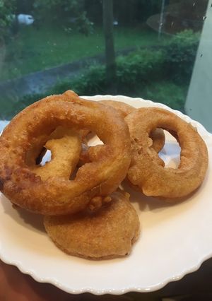 Hagymakarikák 🍺🧅 recept fotója