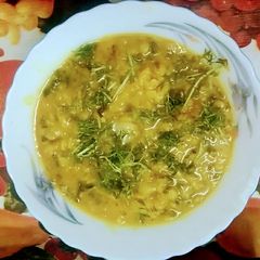 A picture of Palak Dal.
