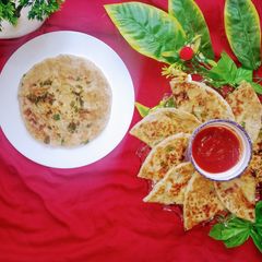 A picture of Ameristari alo kulcha on tawa.