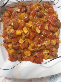 عکسی از دستور خوراک لوبیا چیتی