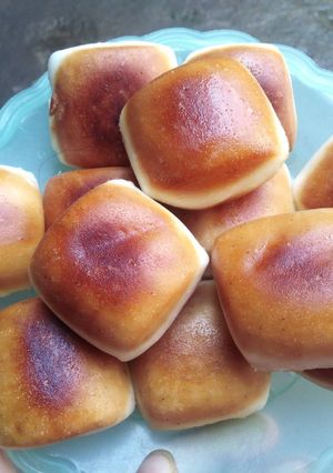 Hình của món Bánh bao chay sữa rán.