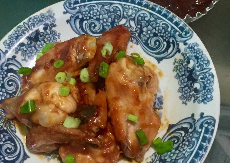 11 Resep: Honey Spicy Chicken Wings Kekinian
