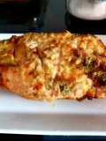Pechugas de pollo rellenas en freidora de aire Cosori