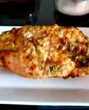 Pechugas de pollo rellenas en freidora de aire Cosori