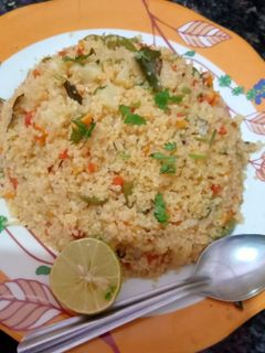वेज मिक्स दलिया उपमा (veg mix daliya upma recipe in Hindi) रेसिपी मुख्य फोटो