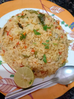 वेज मिक्स दलिया उपमा (veg mix daliya upma recipe in Hindi) रेसिपी मुख्य फोटो