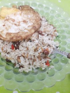 Foto resep Nasi goreng teri kacang