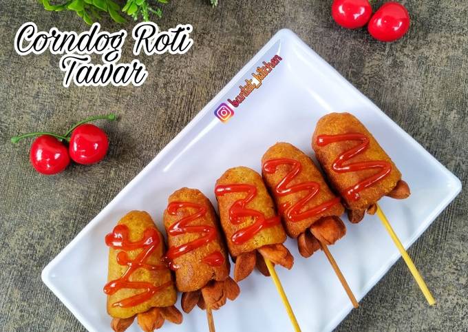 Anti Ribet, Buat CornDog Roti Tawar Praktis