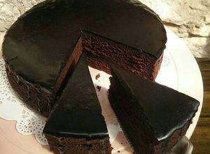 Foto resep Brownies kukus coklat glaze