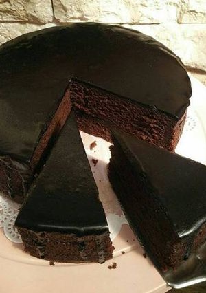 Foto resep Brownies kukus coklat glaze
