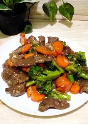 Foto resep Cah daging brokoli