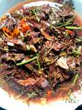 Tumis Kelakai a.k.a Pakis Merah