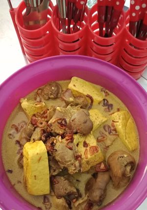 Foto resep Opor Tahu Rempela Ati