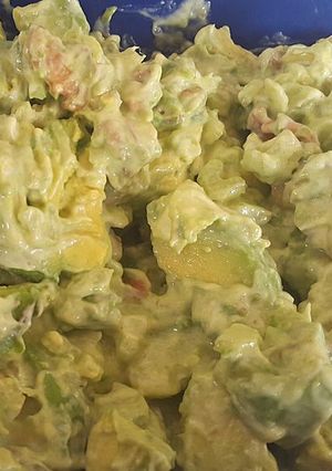 Una foto de Ensalada cremosa de palta