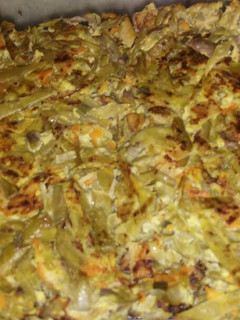 Una foto de Tortilla de porotos verdes