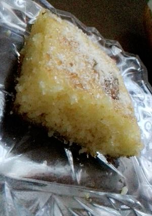صورة لوصفة بسبوسة 😚 روعة 👍