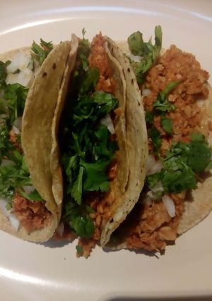 A picture of Al Pastor-Style Fish Tacos.