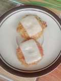 Mie cetak donat mini Mozzarella
