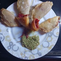 A picture of Healthy momos.