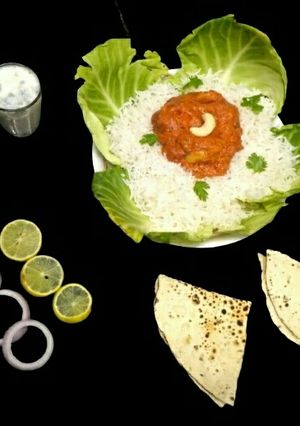 A picture of Kaju curry.