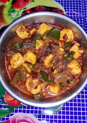 কড়াই পনির(kadai paneer recipe Bengali) রেসিপির প্রধান ছবি