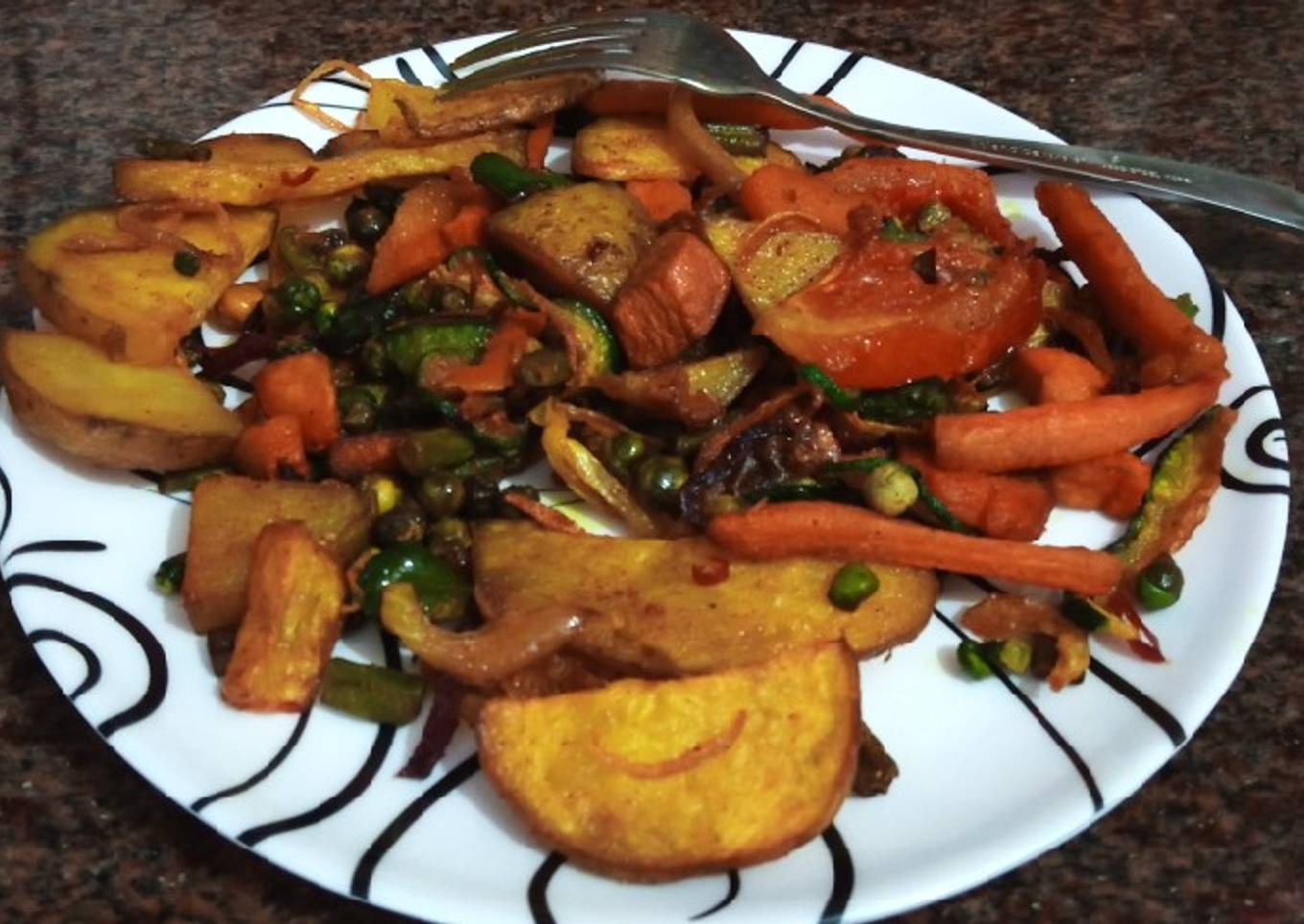 Deep fried veges