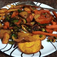 Deep fried veges A picture of Deep fried veges.