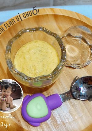 Hình của món BÁNH FLAN VỊ CHUỐI 🍌.