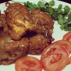A picture of Fish pakora /fry fish.