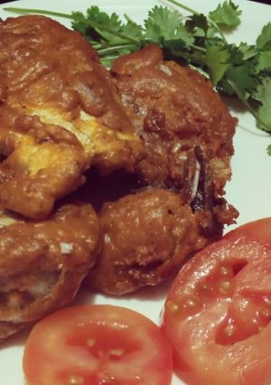 A picture of Fish pakora /fry fish.