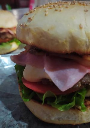 Una foto de Hamburguesa