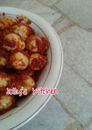 Foto resep Sambal Telur Puyuh Sederhana