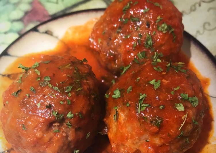 Steps to Make Ultimate Julie’s Spicy Meatballs