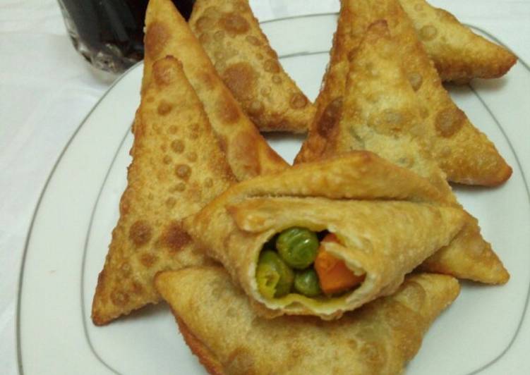 Peas samosas