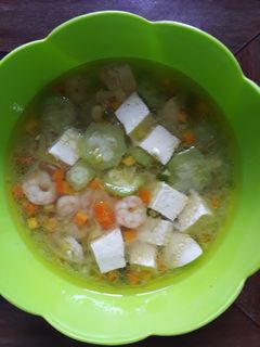 Foto resep Sup Udang Oyong
