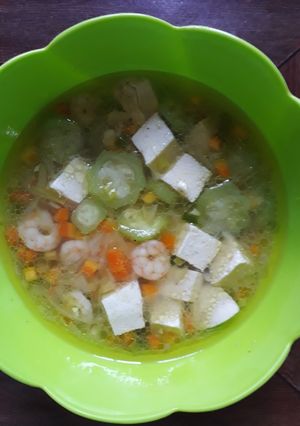 Foto resep Sup Udang Oyong